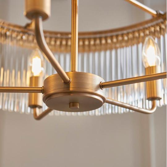bronz kruhovy stropny kristal lampa osvetlenie nizky svetlovy priestor klasicky obciansky elegantny luxus skleneny kristal obyvacka spalna chodba 213411234tt.jpg